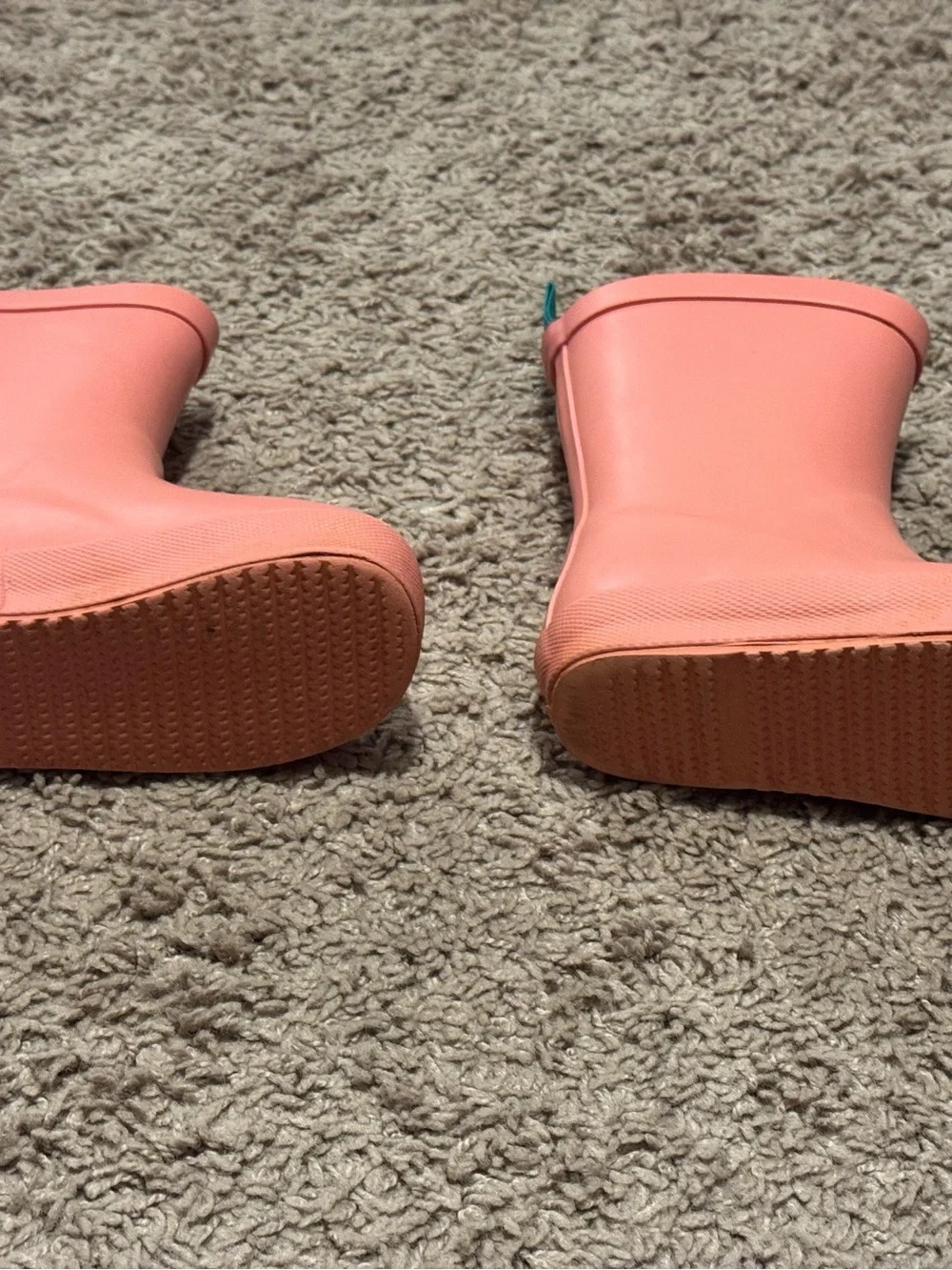 Ten Little Rain Boots in Pink, toddler size 8, excellent used condition!